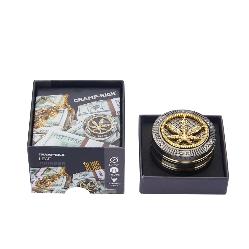 Champ High Gold Bar Grinder 50mm - für nur 11,99€ – Johnnys Headshop